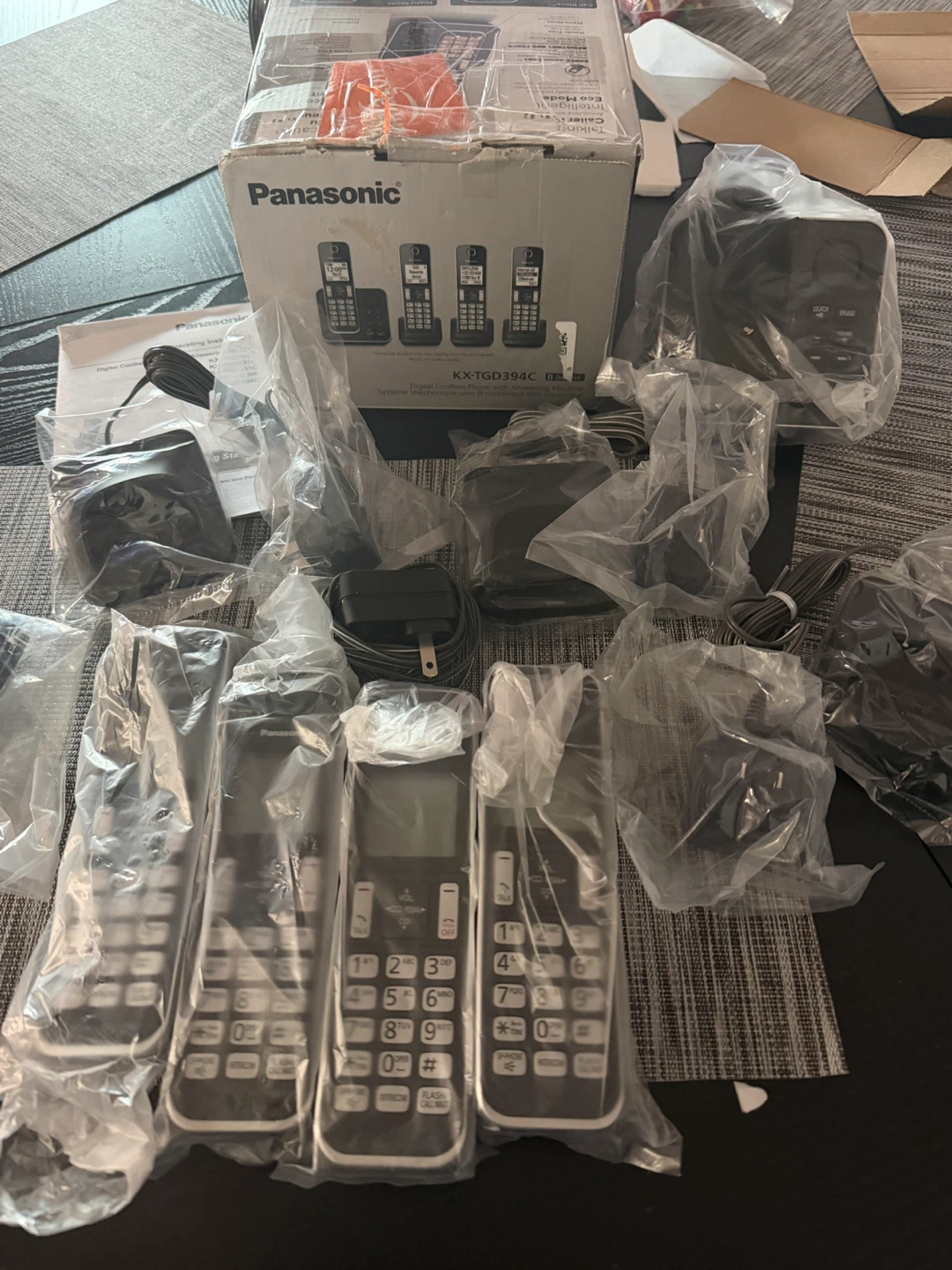 Panasonic KX-TGD394C Cordless Phone System - photo 2