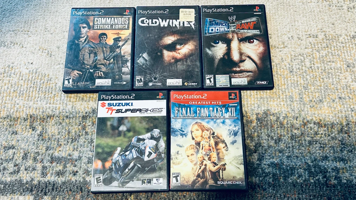 PlayStation 2 (PS2) Games – 5 Classic Games – Bundle or Separate
