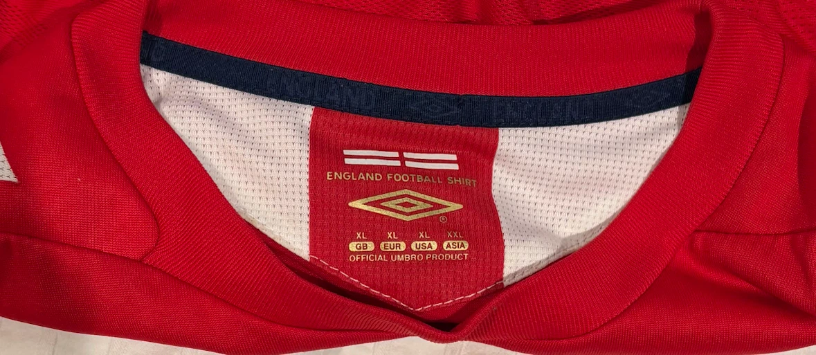Umbro England Football Shirt XL - photo 2