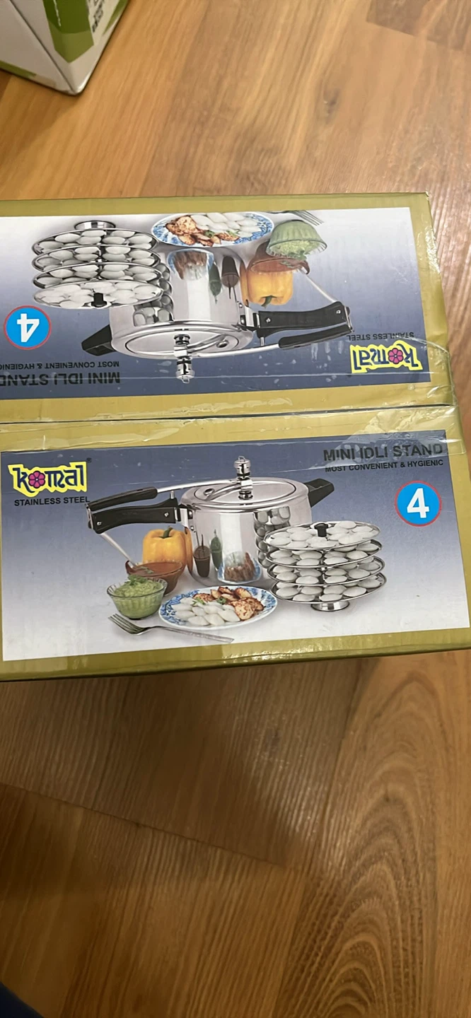 Komal Stainless Steel Mini Idli Stand - photo 2