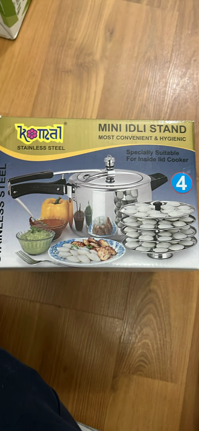 Komal Stainless Steel Mini Idli Stand - photo 3