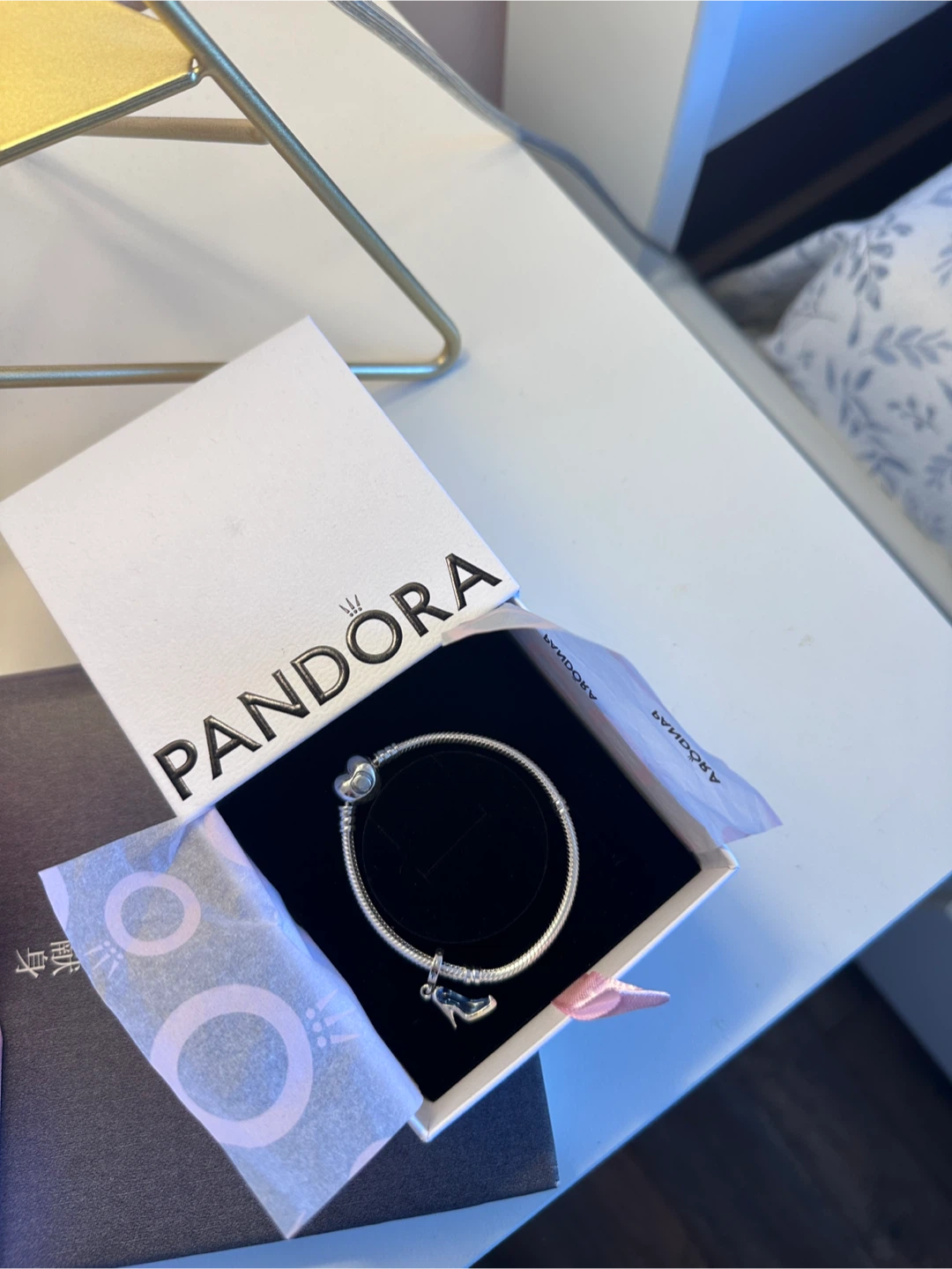 pandora bracelet with limited disney charm