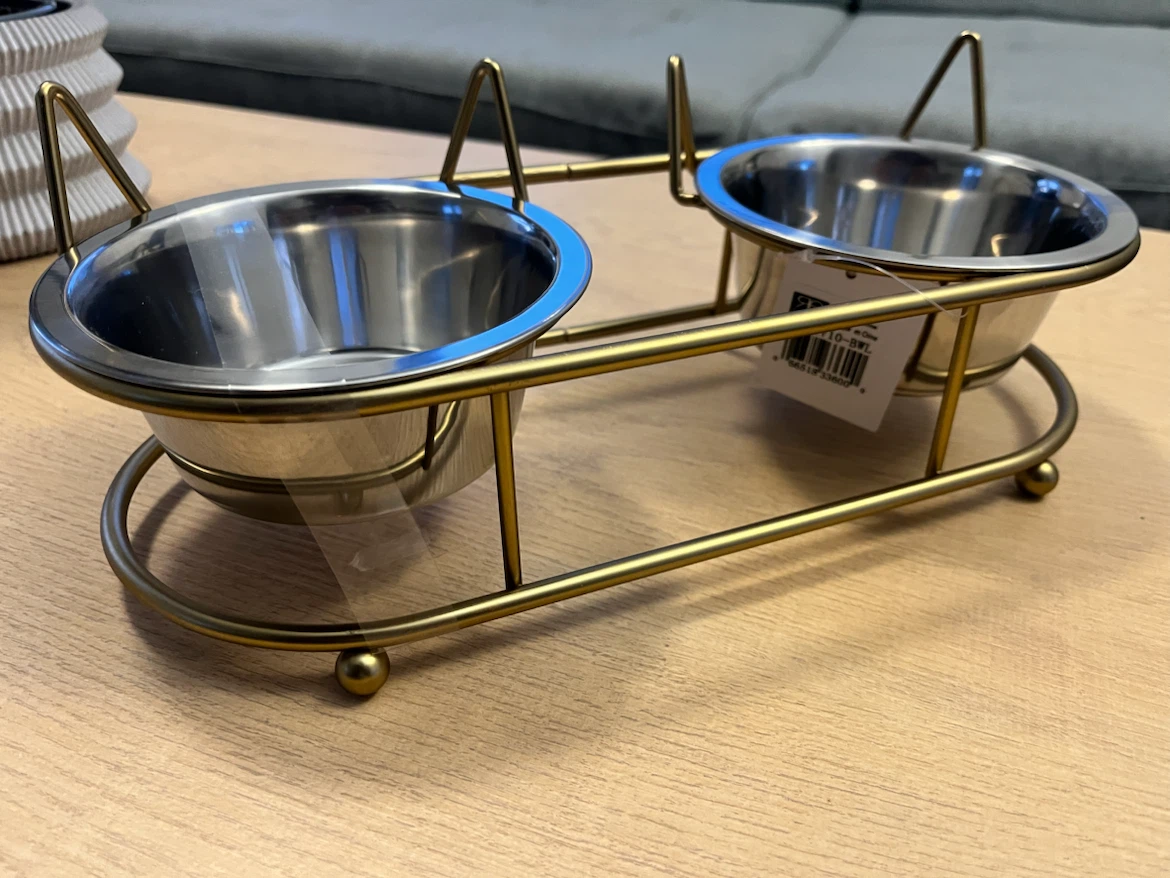 Barkley & Evans Double Pet Feeder