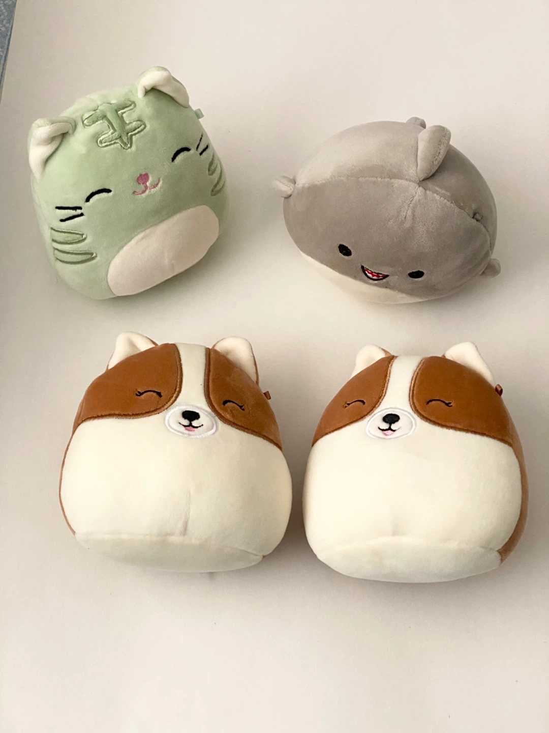 Set of 4 Squishmallows Plush Toys
