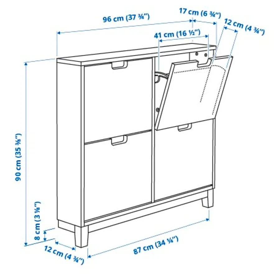 Brand New IKEA Shoe Cabinet - photo 3