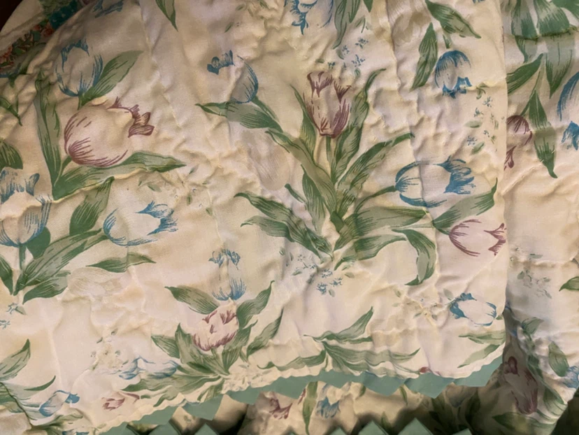 Vintage Eight Point Star Irish Chain Quilt - photo 3