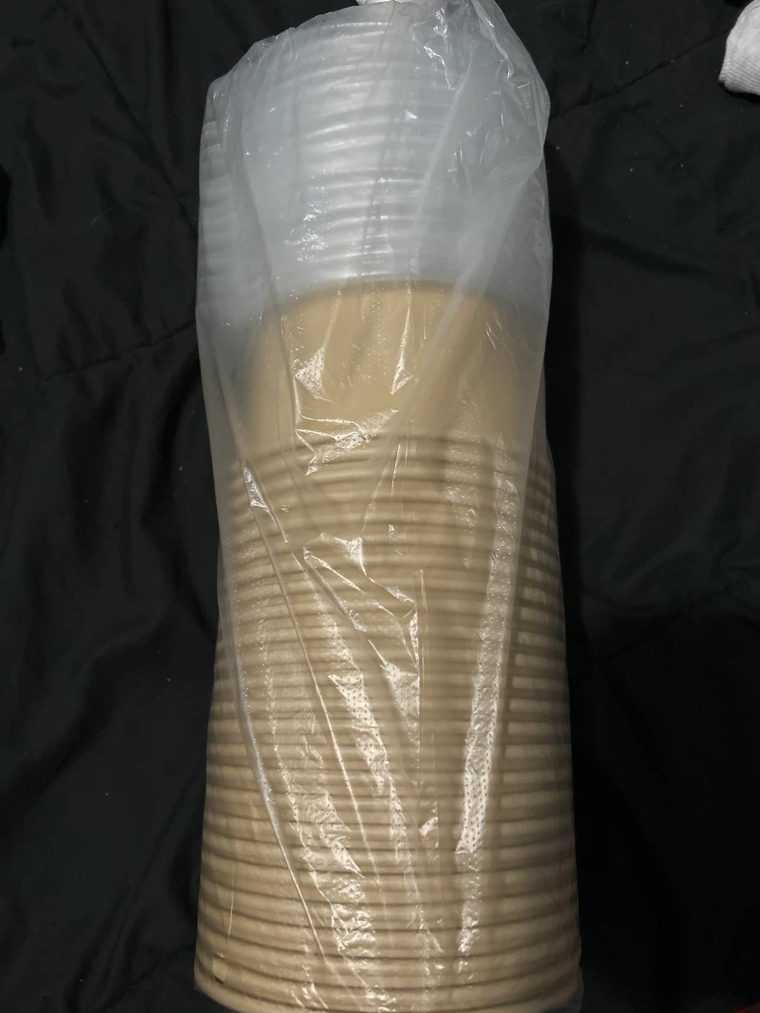 Stack of Paper Food Bowls