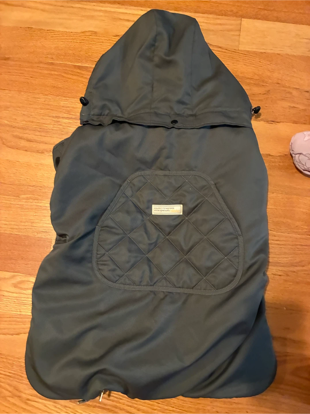 Baby carrier winter cover