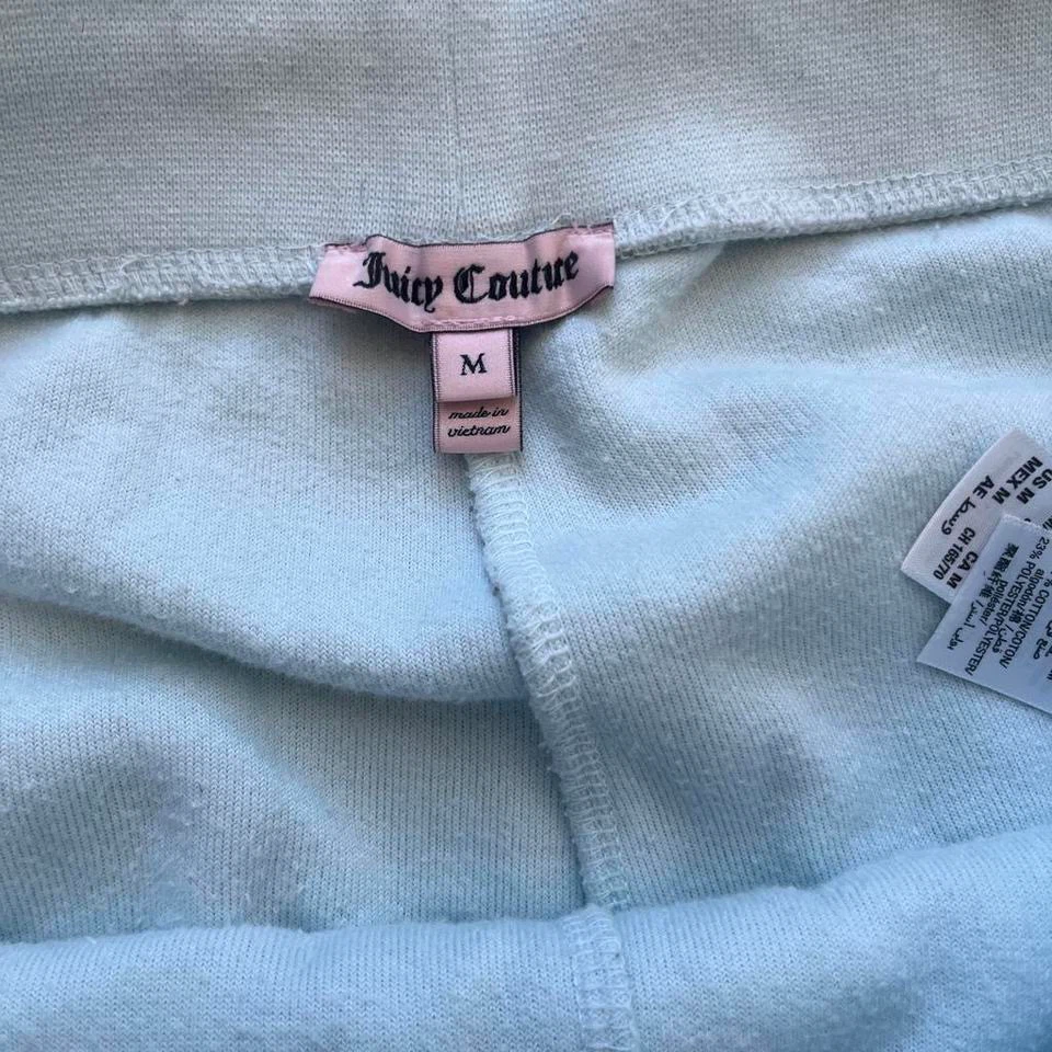 light blue juicy couture sweatpants - photo 2