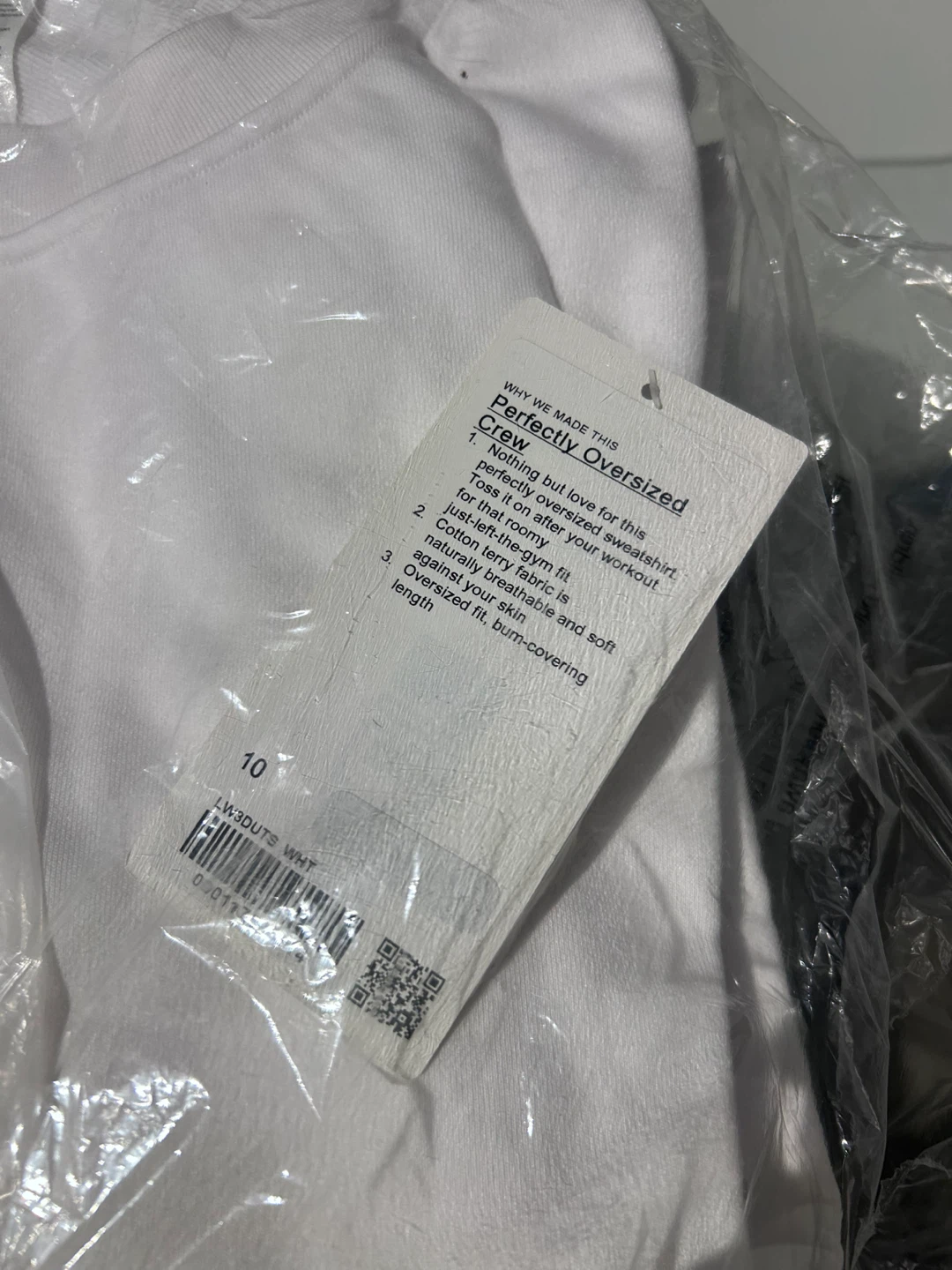 Lululemon Perfectly Oversized Crew Sweatshirt White - photo 3
