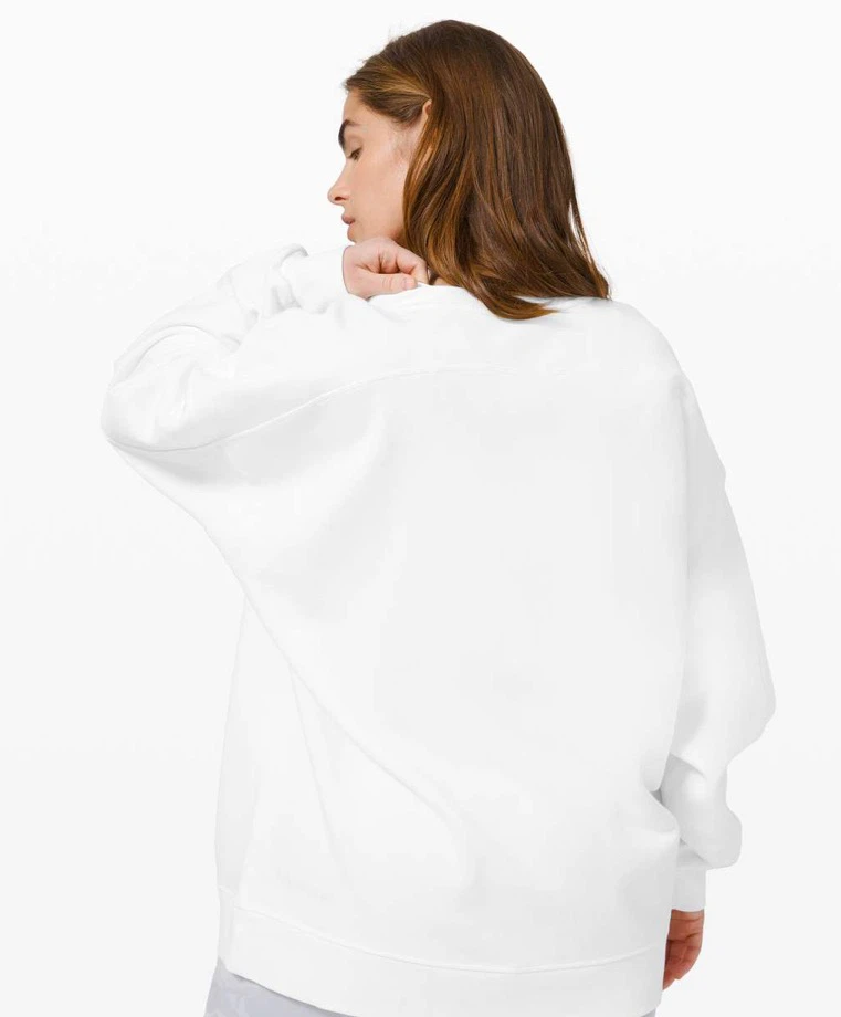 Lululemon Perfectly Oversized Crew Sweatshirt White - photo 5