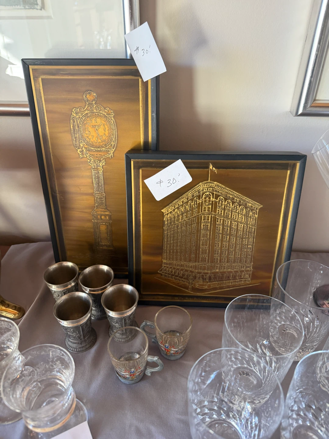Antique glass and kitchen items for sale. - photo 4
