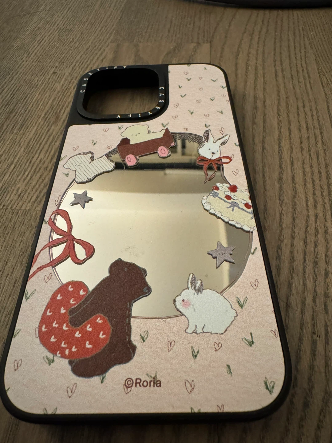 Designer’s iPhone 15 pro Case Casetify Mirror at the back - photo 5
