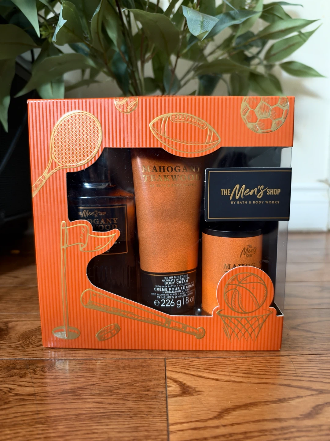 Bath & Body Works Mahogany Teakwood Gift Set