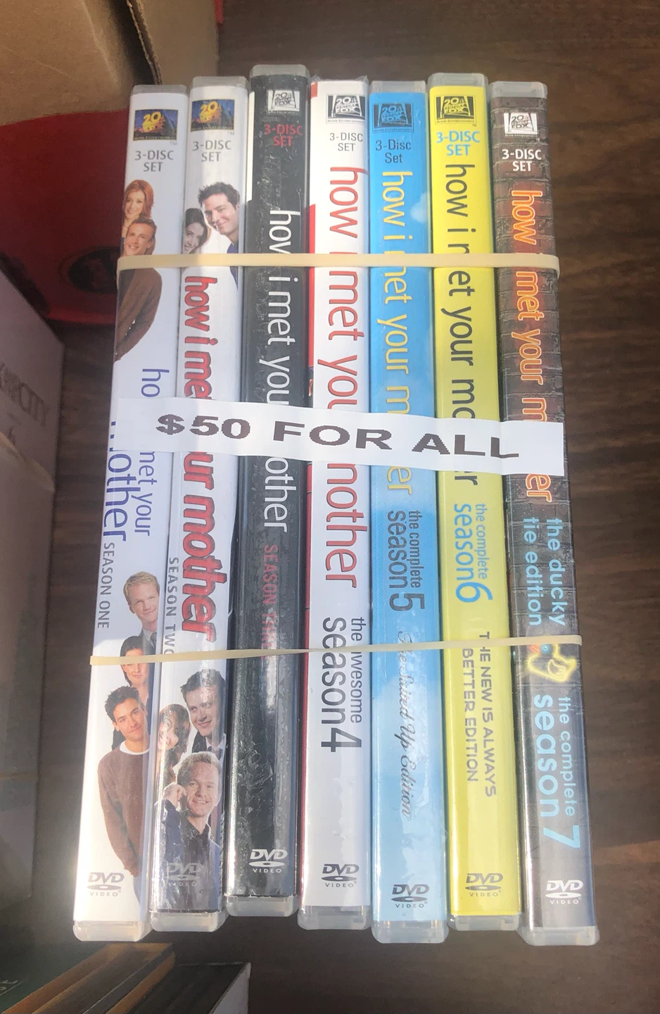 How I Met Your Mother Seasons 1-7 on DVD