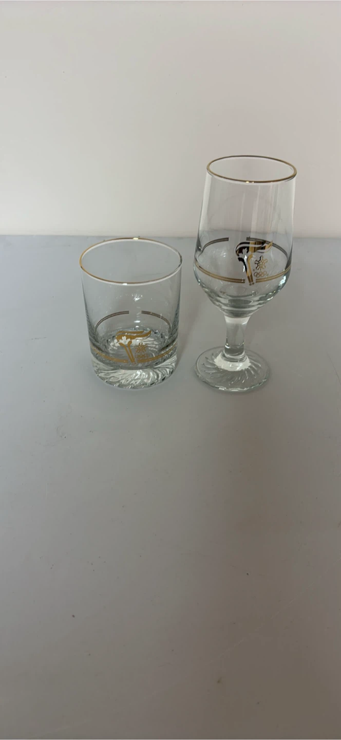 Calgary 1988 Olympic Glassware Set