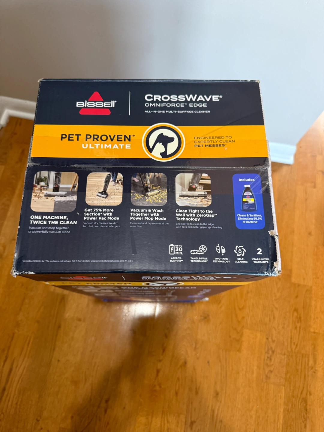 Bissell CrossWave Omniforce Edge Multi-Surface Cleaner - photo 2