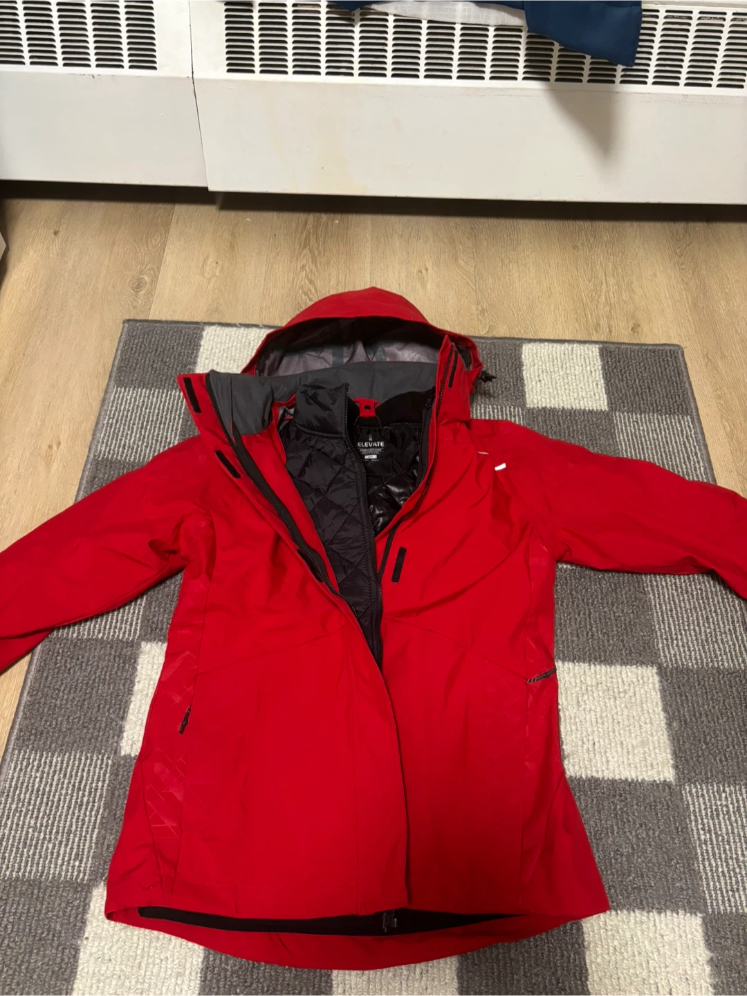 Elevate Women's Red Winter Jacket
