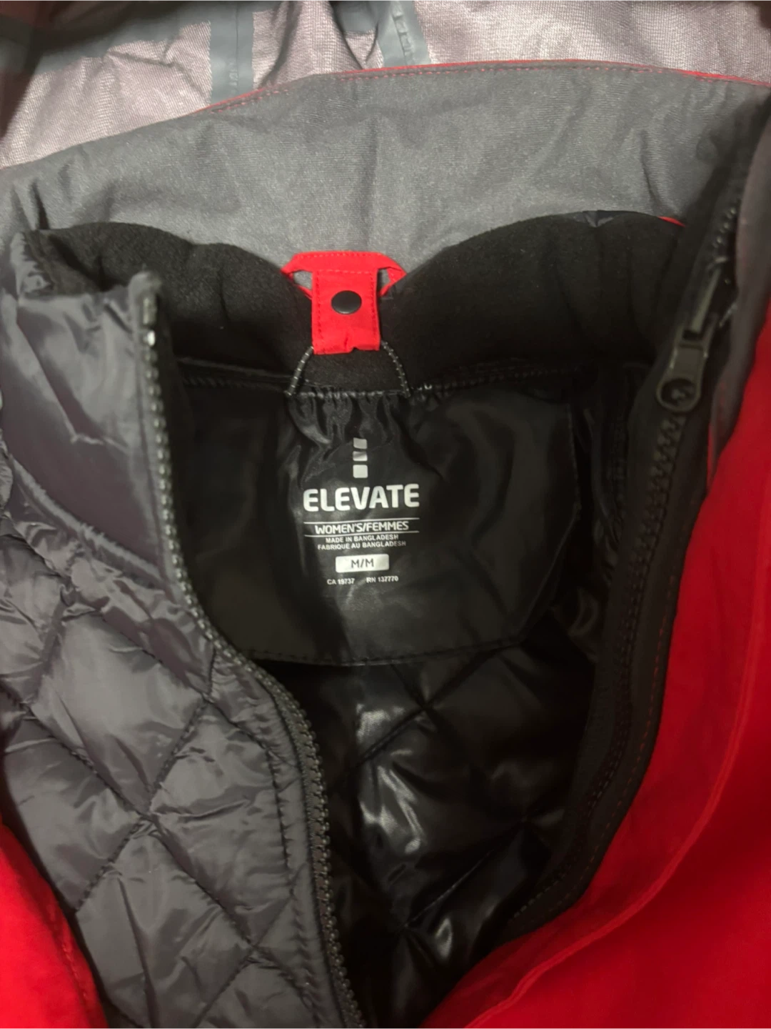 Elevate Women's Red Winter Jacket - photo 2