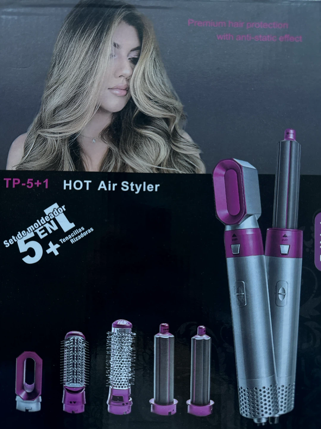 TP-5+1 Hot Air Styler 5-in-1 Hair Styling Set - photo 2