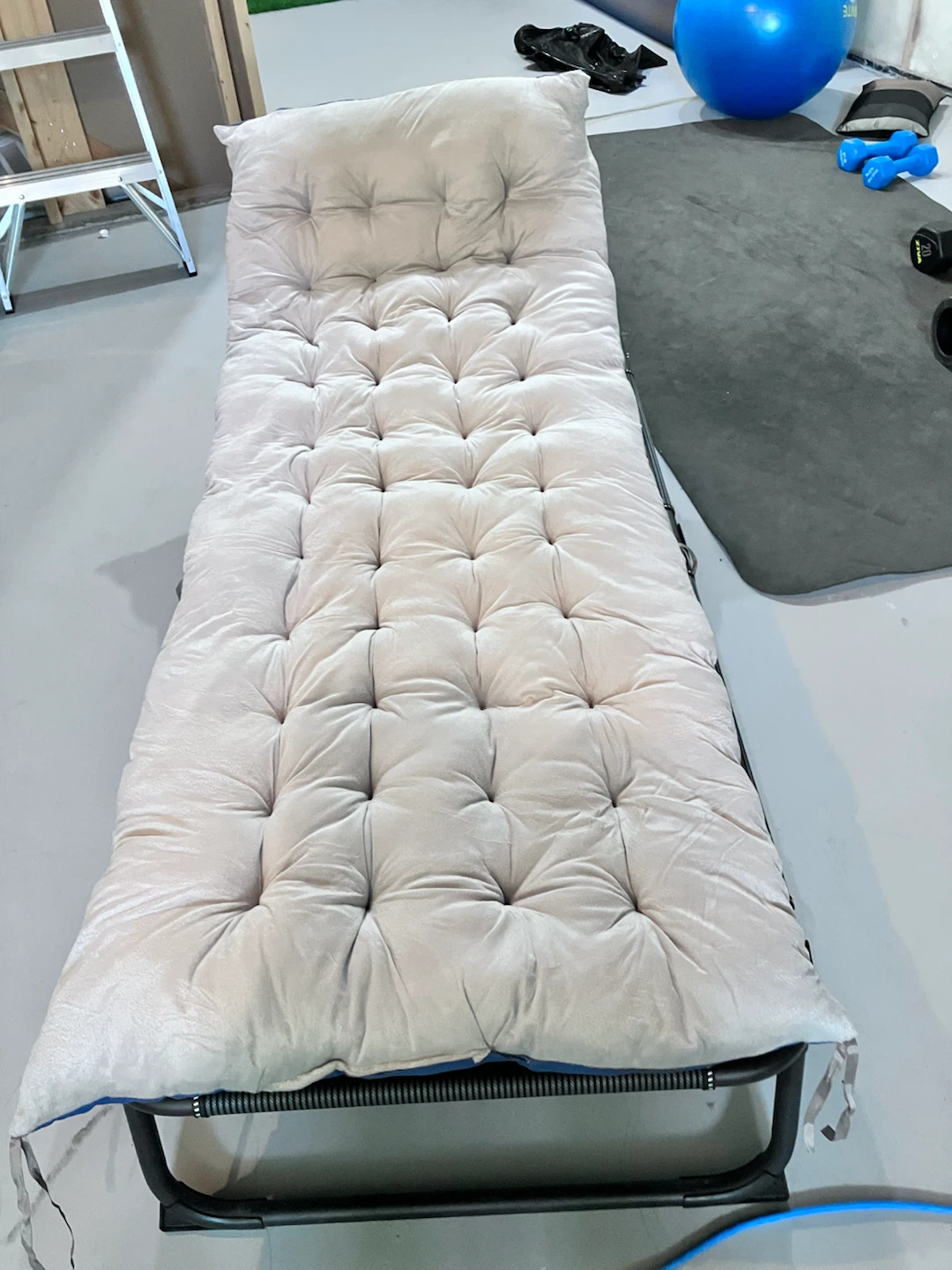 Foldable Reclining Lounge Chair with Padded Cushion - photo 4