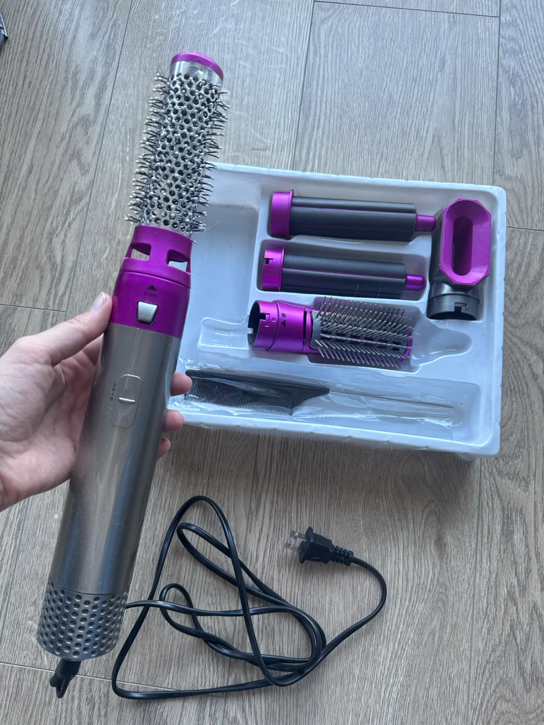 TP-5+1 Hot Air Styler 5-in-1 Hair Styling Set