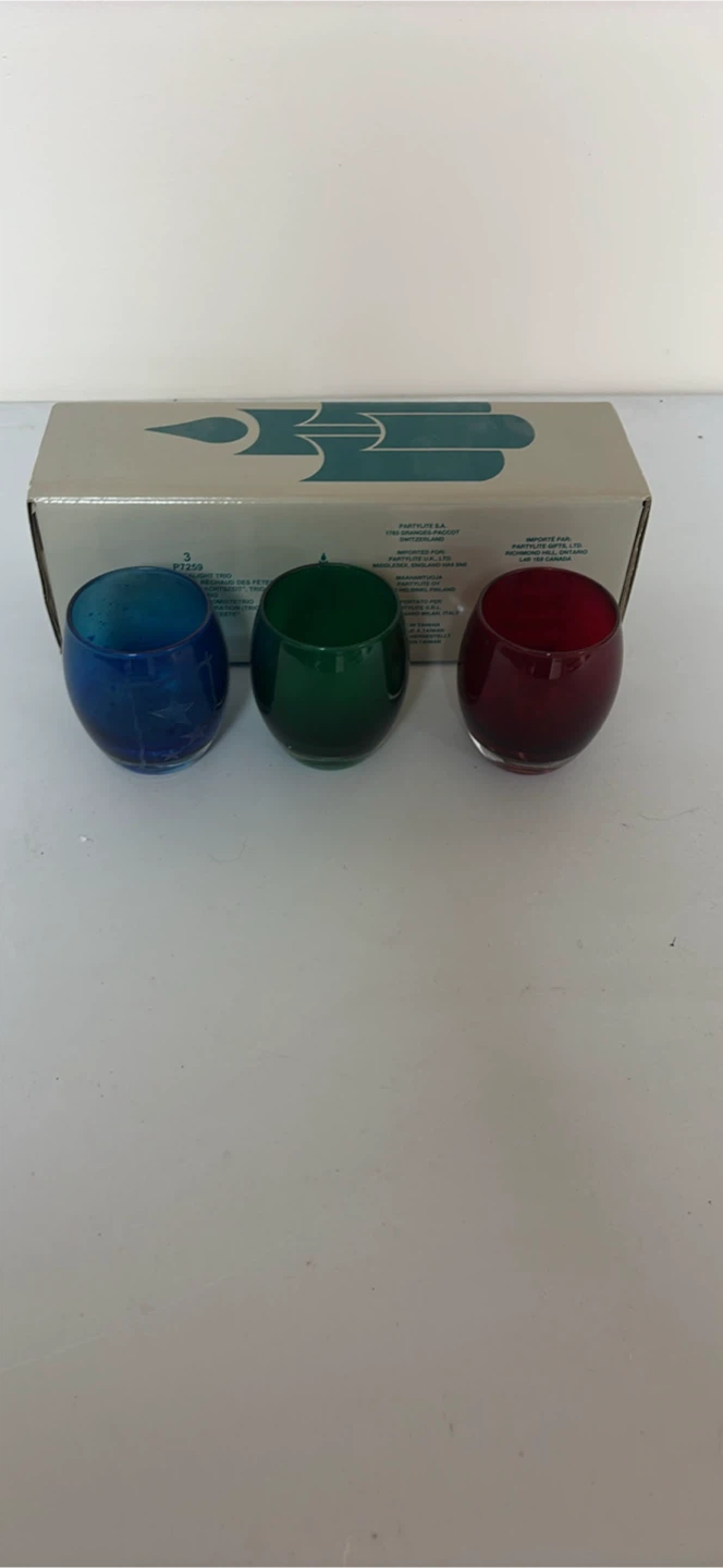 Partylite Holiday Tealight Trio P7259