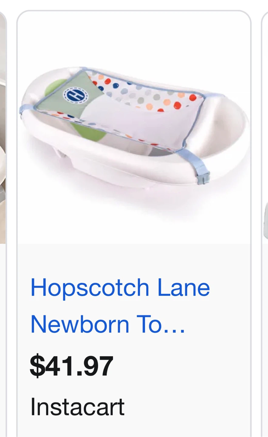 Hopscotch Lane Newborn Baby Bath Tub - photo 2