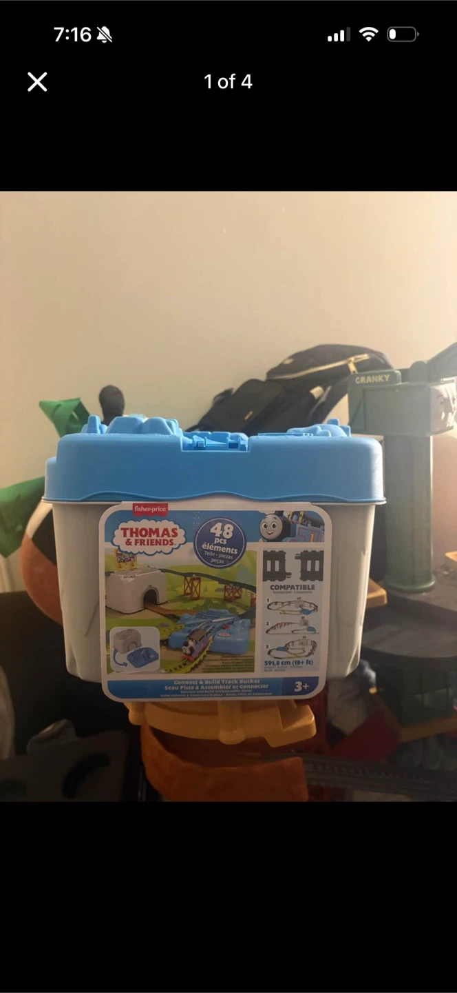 Thomas & Friends Connect & Build Track Bucket