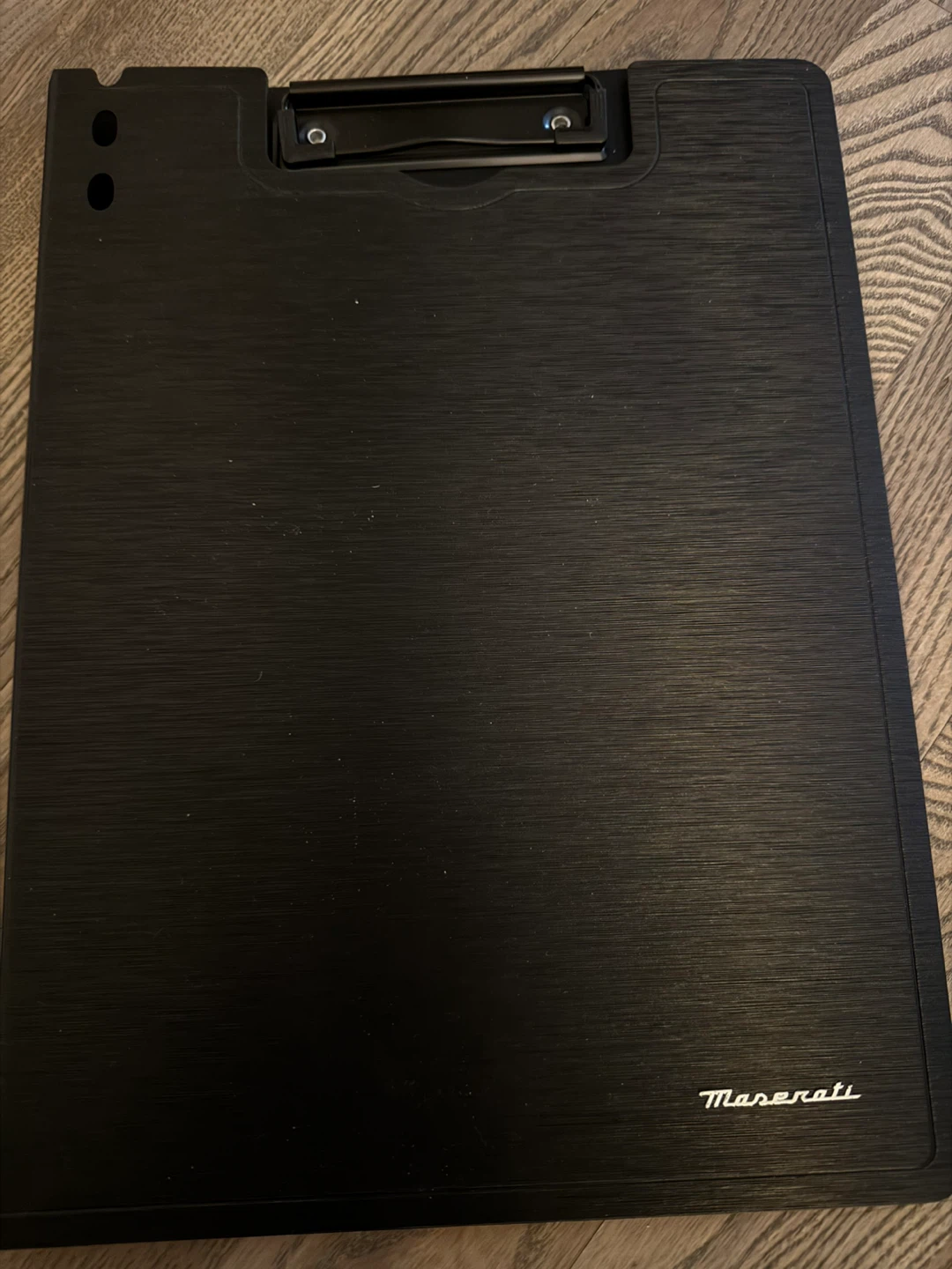 Maserati branded black iron clipboard folder - photo 4