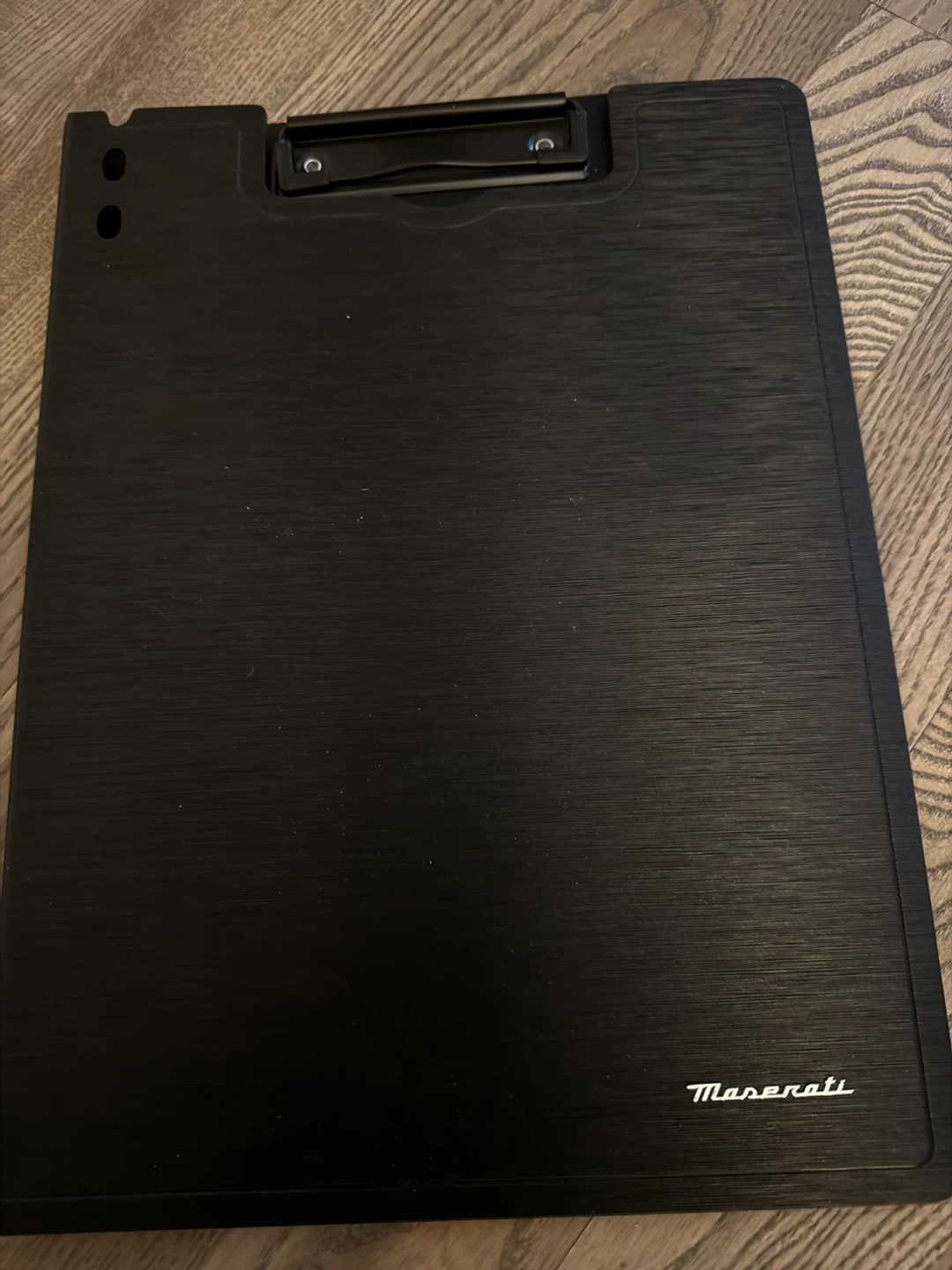 Maserati branded black iron clipboard folder - photo 5
