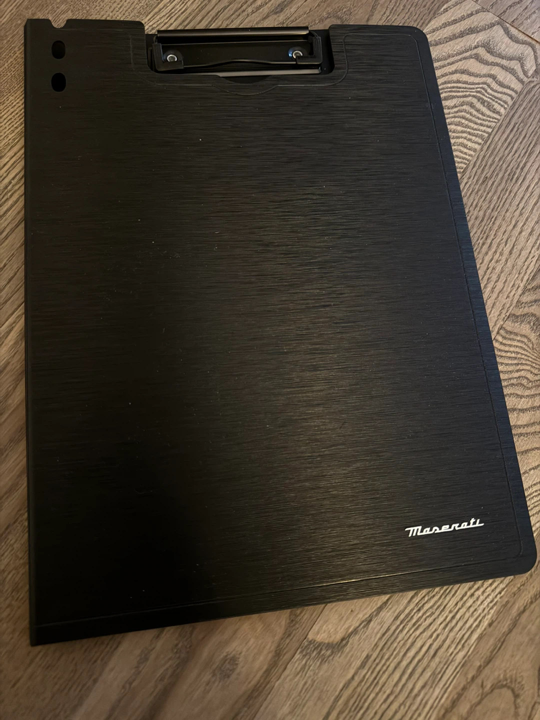 Maserati branded black iron clipboard folder - photo 2