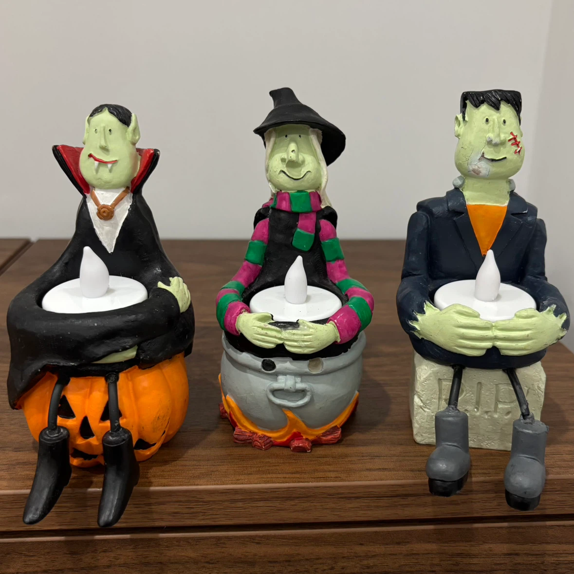 Halloween Candle Holders (3)