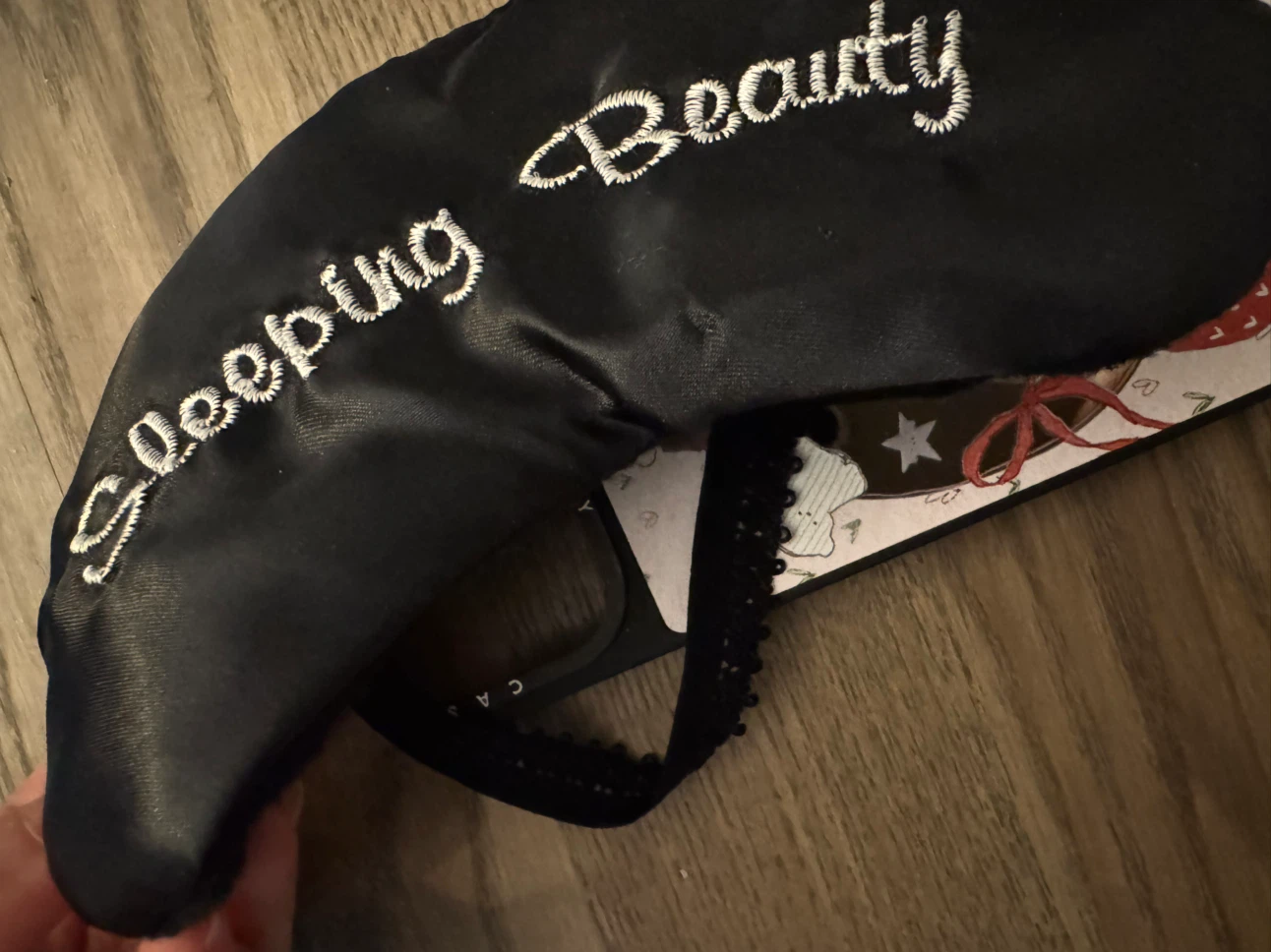 Sleeping Beauty silken Eye Mask