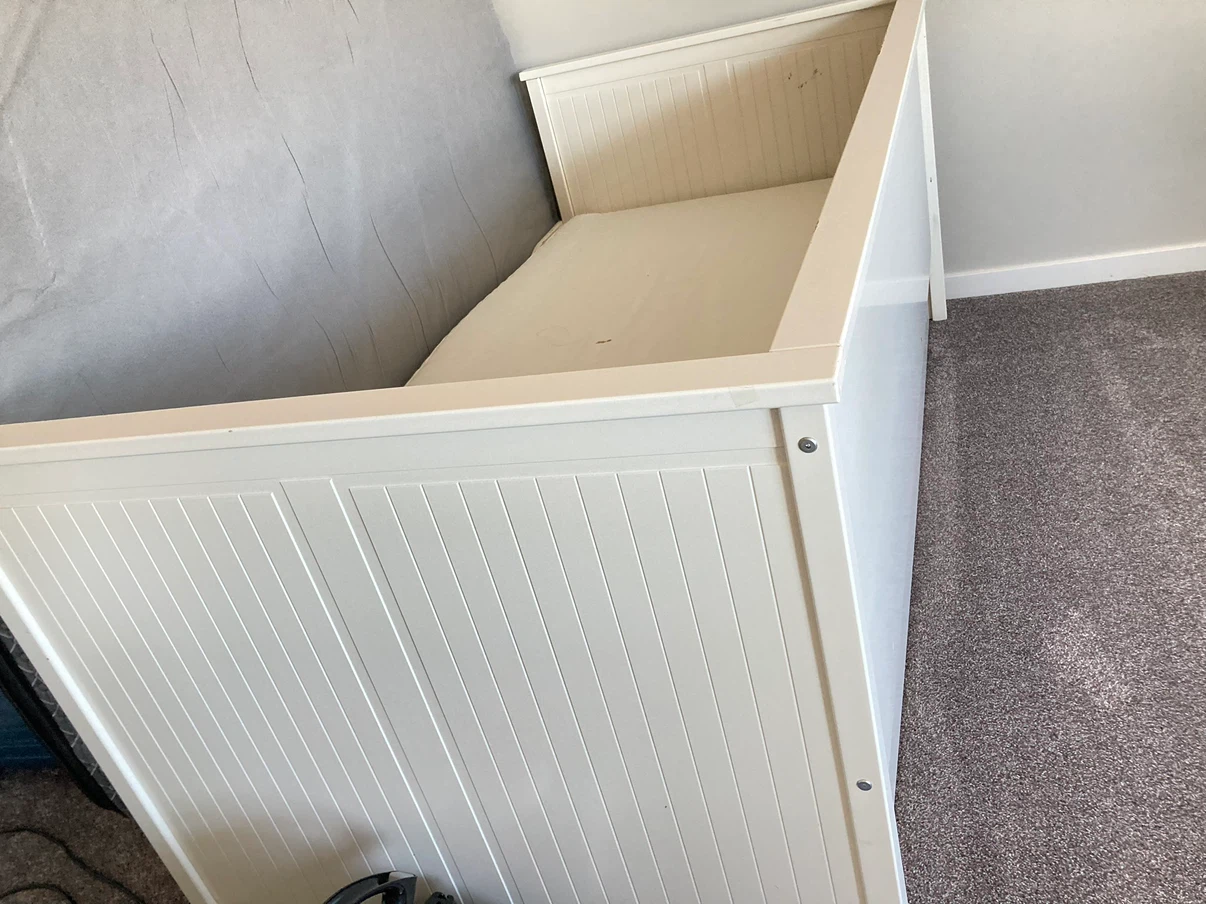 White IKEA Hemnes Daybed Frame - photo 2