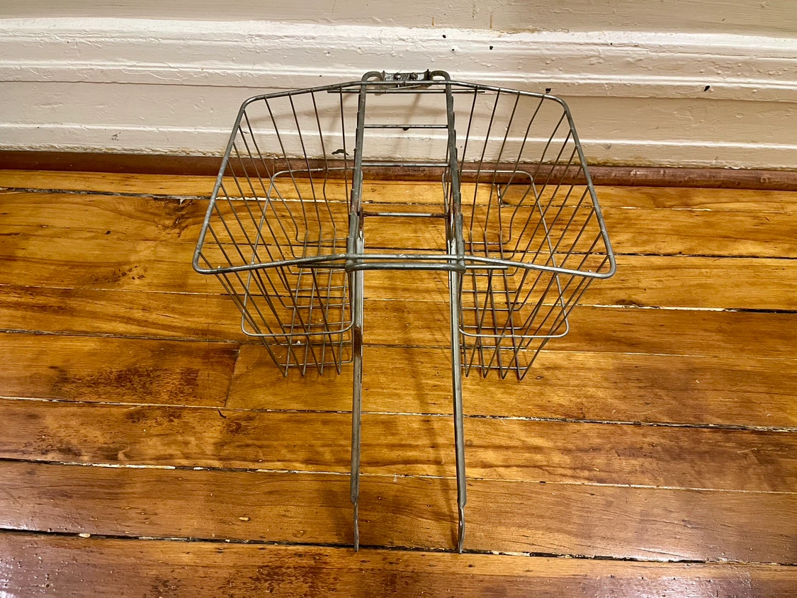 Dual Sided Bicycle Basket Rear - photo 2
