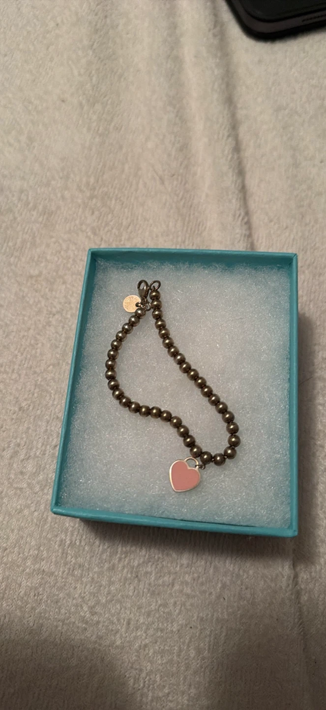 Tiffany and co bracelet tarnished authentic
