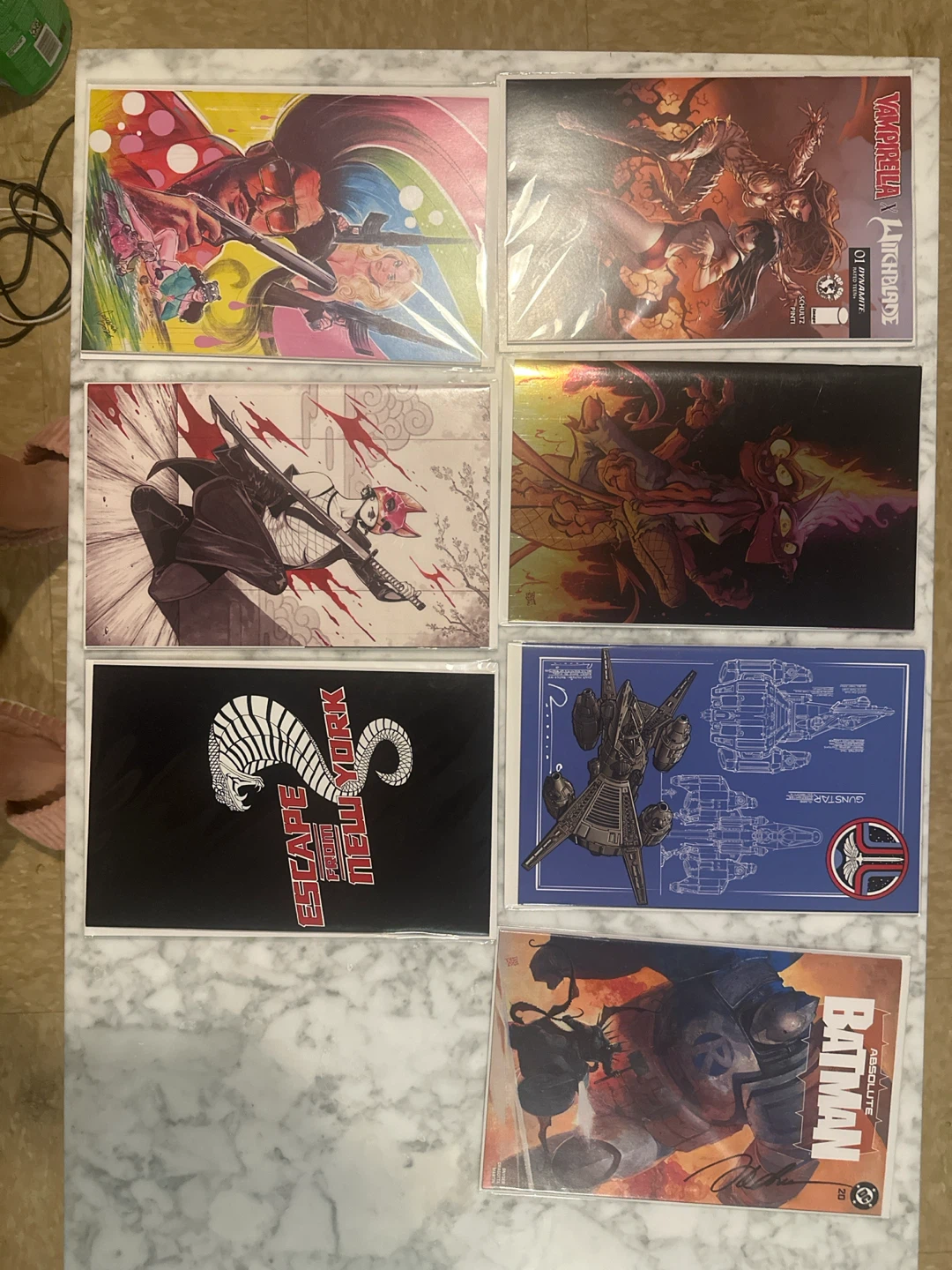 Set of 7 Assorted Comic Books