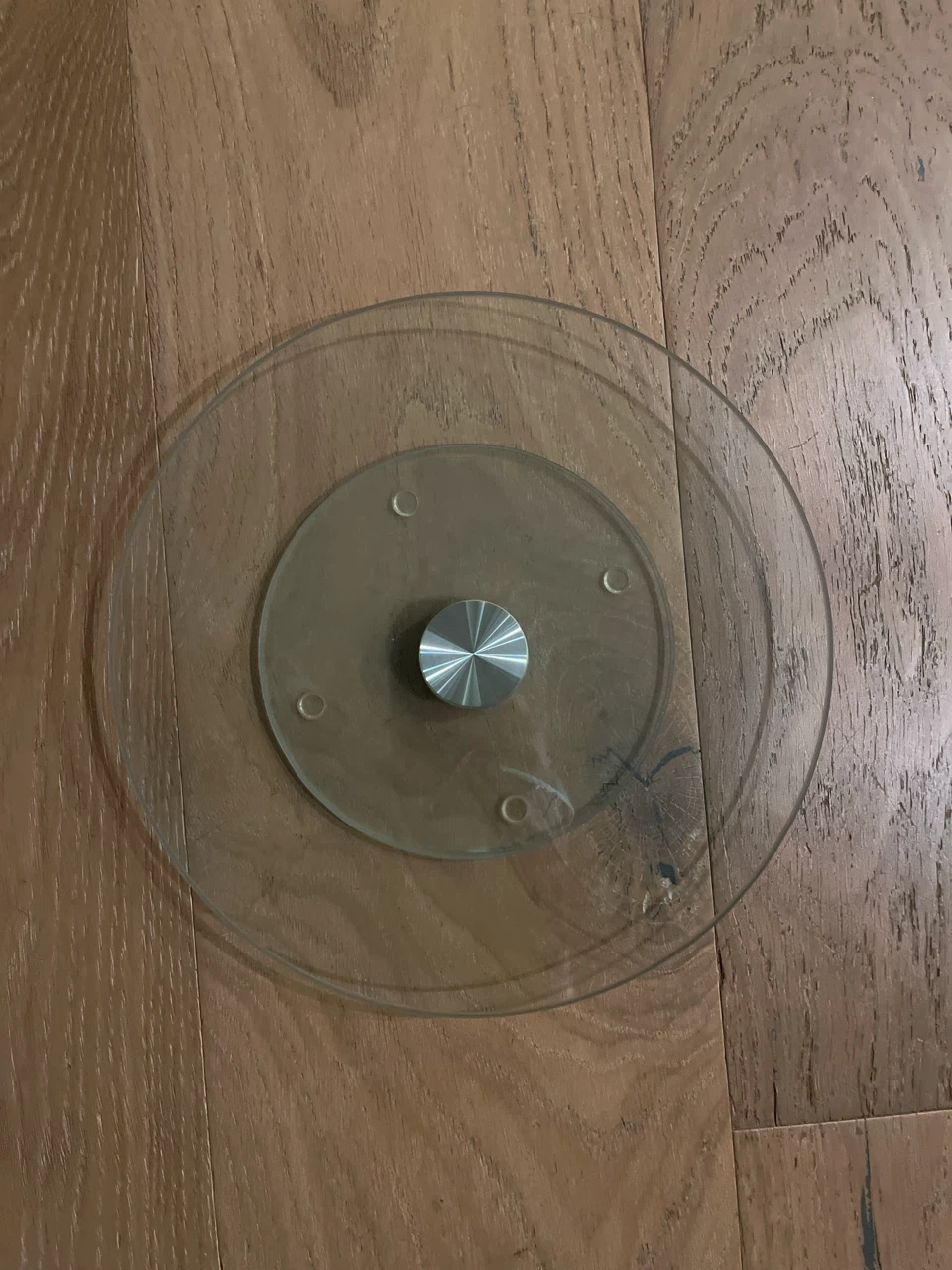 Clear Glass Turntable Rotating Tray