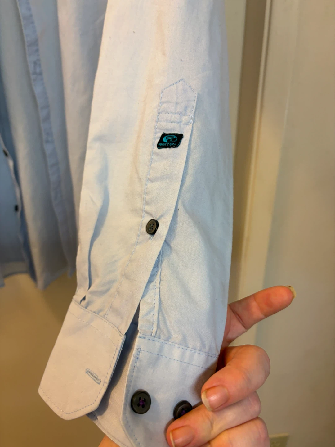 Men's size small Light Blue Dress Shirt - photo 5