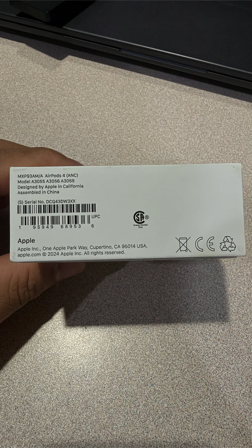 Apple AirPods 4 with Active Noise Cancellation - photo 4
