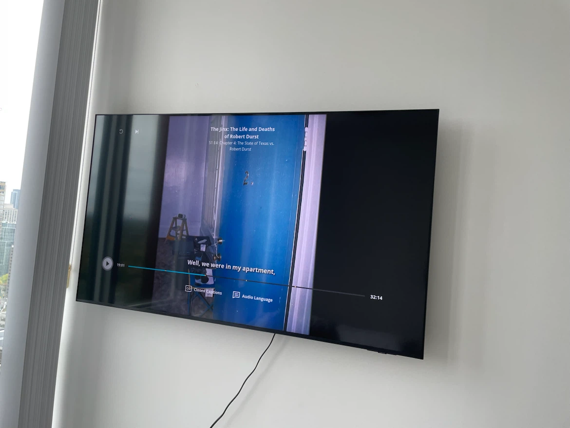 Samsung 65” Slim Flat-Screen Television