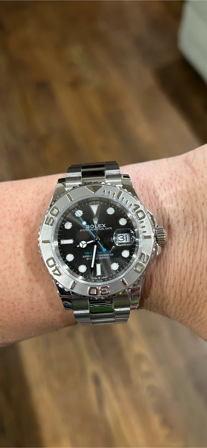 Beautiful stainless steel watch… yacht master - photo 2