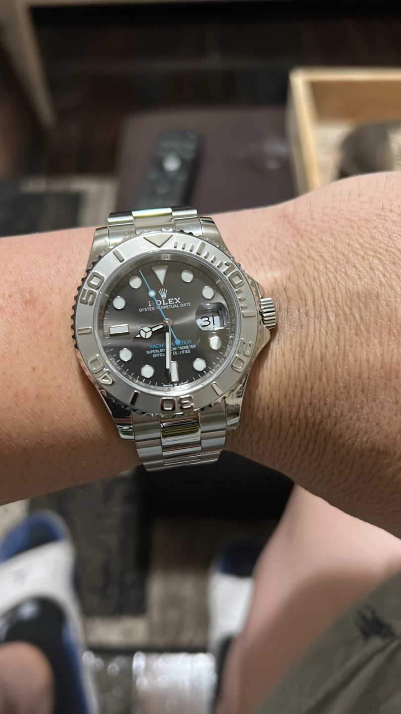 Beautiful stainless steel watch… yacht master - photo 3