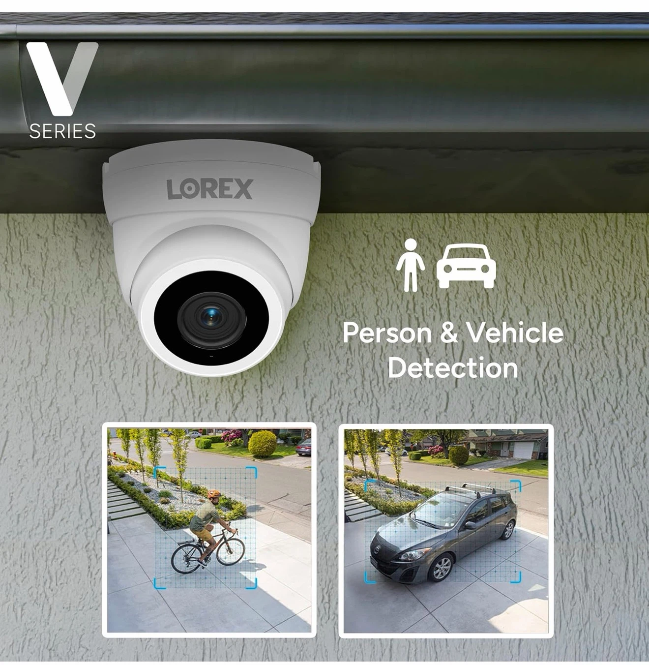 Lorex 8Ch 4K NVR System 5x V3 Dome IP Security Cameras - photo 3