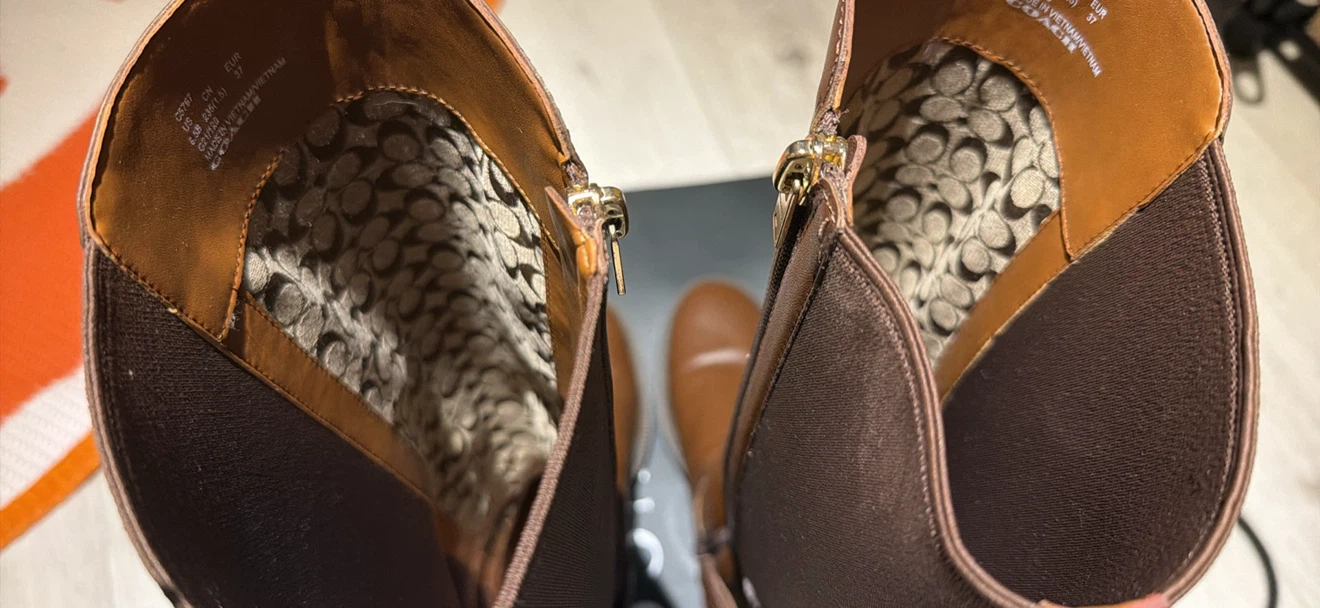 Coach Brown Riding Boots Size 6.5B - photo 3