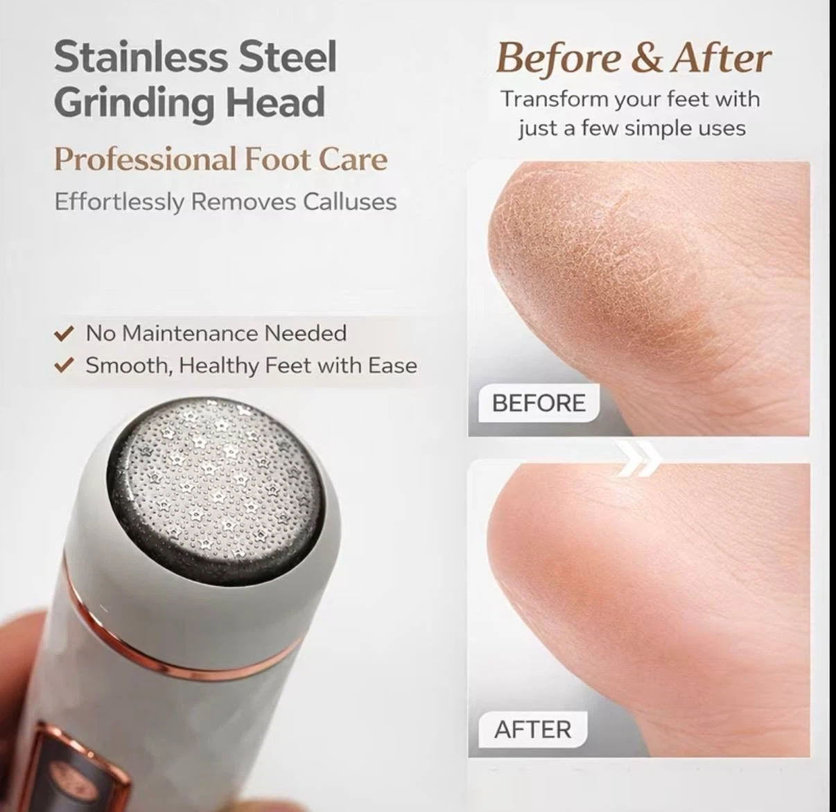 Electric Foot File, Remover - photo 5