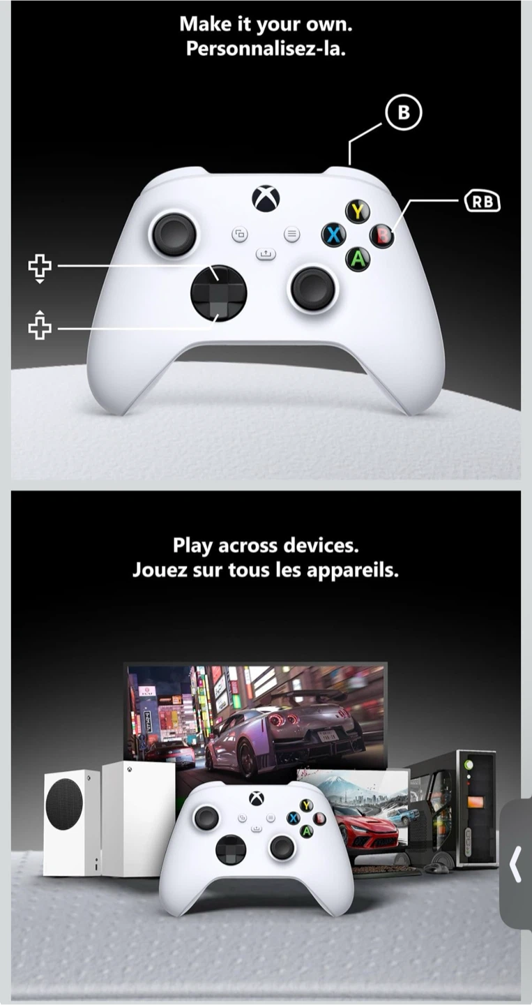 Xbox Wireless Controller - White - photo 5