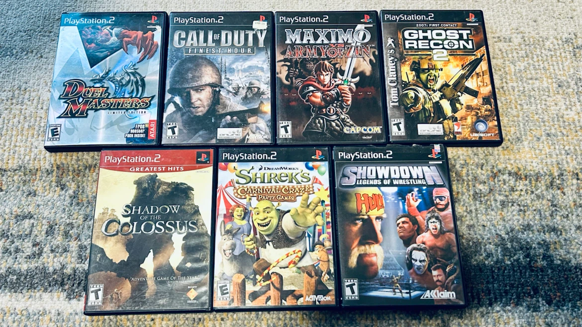 PlayStation 2 PS2 Games – 7 Games – Maximo, Shadow