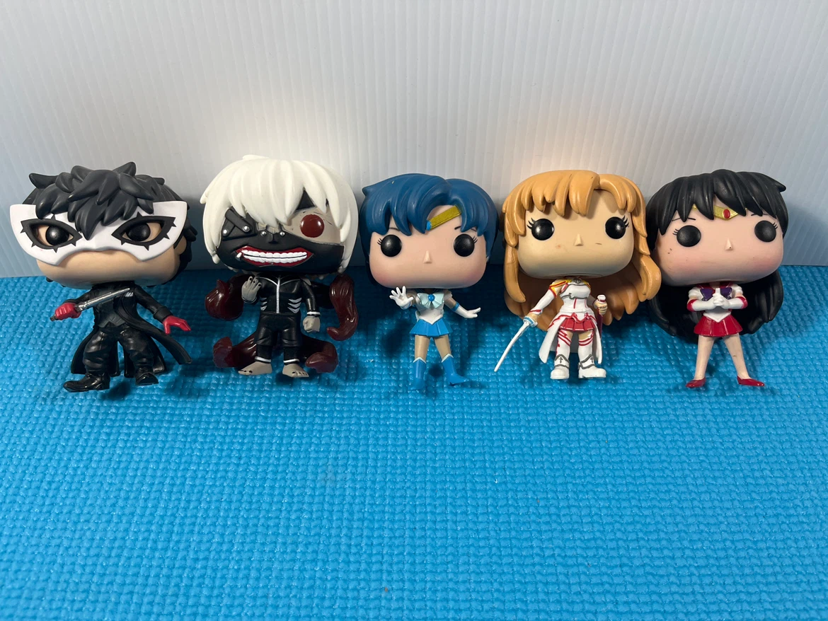 Anime & Gaming Funko Pop Lot (5 Figures) – Firm Bundle Price